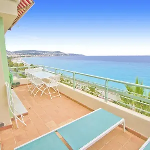 Top Floor Miramar Sea Front Apartment Nice